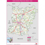 Illustration Sections de trafic routier en Mayenne 2015