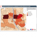 Illustration ODH D1 – Ventes de maisons à Laval entre 2011 et 2015