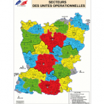 Illustration SDIS - Secteurs des unités opérationnels