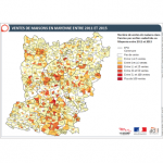 Illustration ODH D1 – Ventes de maisons en Mayenne entre 2011 et 2015
